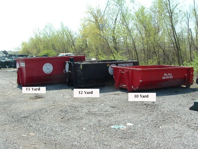 Roll Off Dumpster Sizes